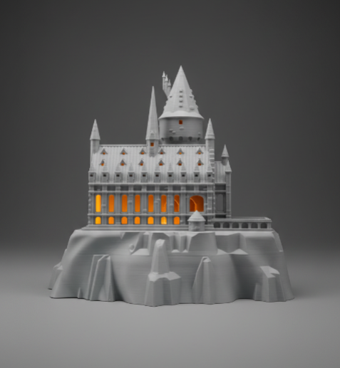 Hogwarts Inspired Night Light Lamp