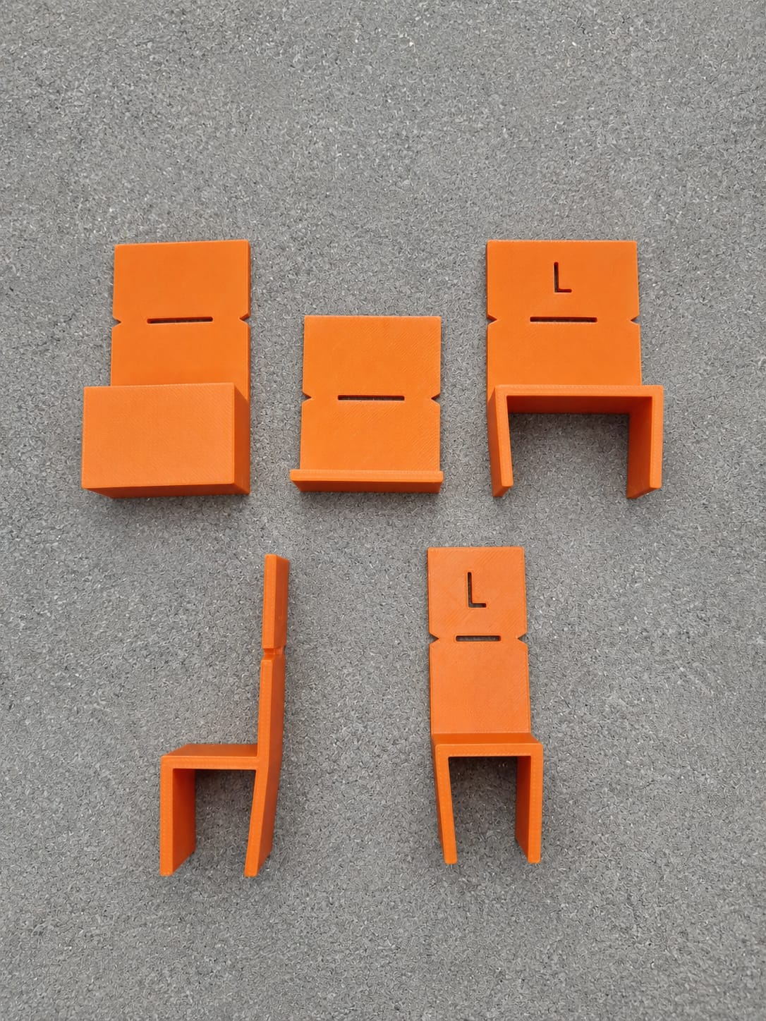 Cabinet levelling aid 5 pack