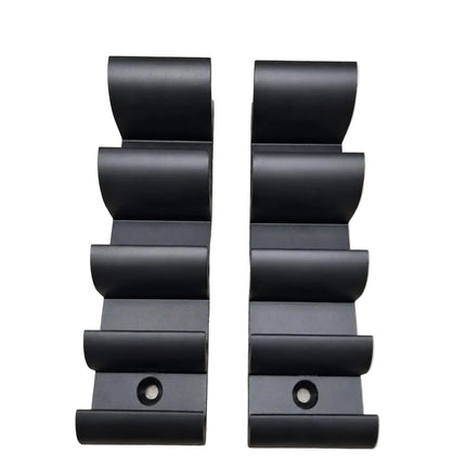 Wall mounted long drill bit holders