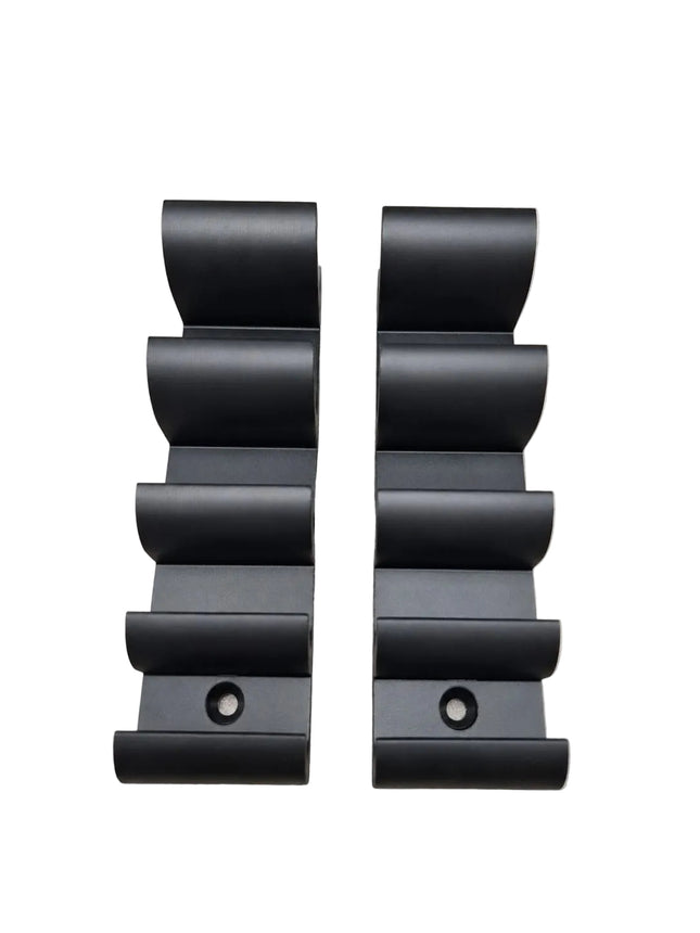Wall mounted long drill bit holders
