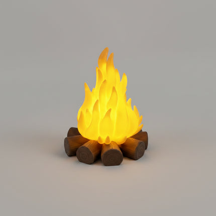 Camp Fire Night Light