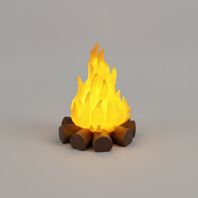 Camp Fire Night Light