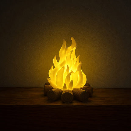 Campfire Glowing Night Light 🔥