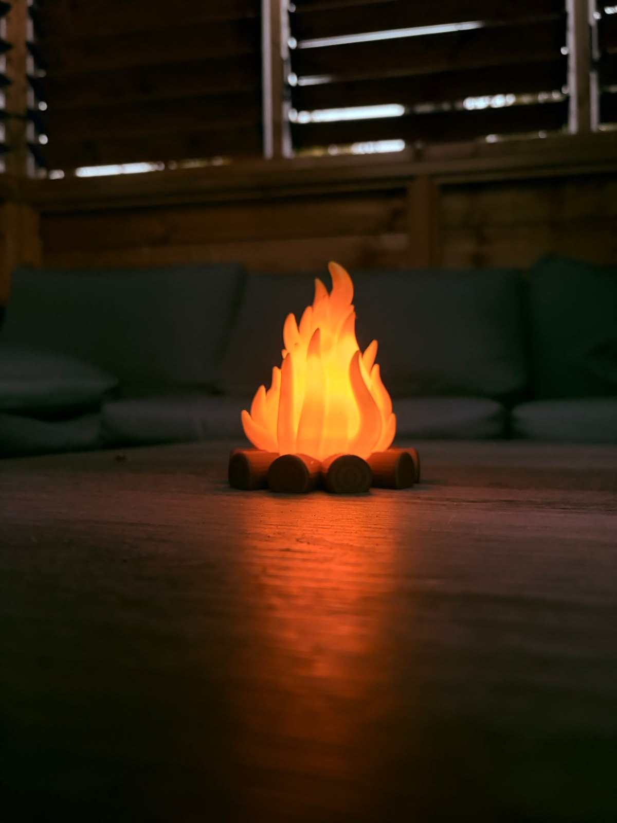 Campfire Glowing Night Light 🔥