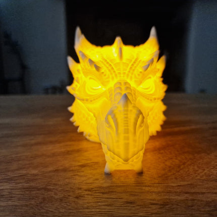 Dragon Head Tealight Lamp