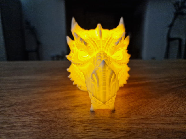 Dragon Head Tealight Lamp
