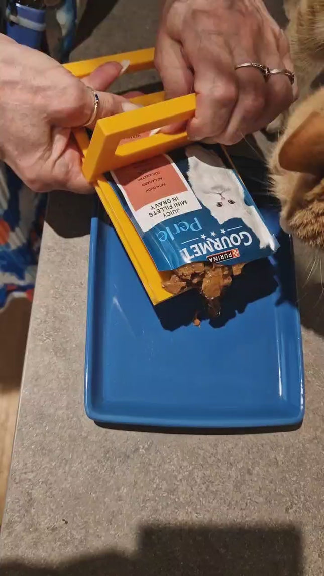 Easy Grip Cat Food Squeezer