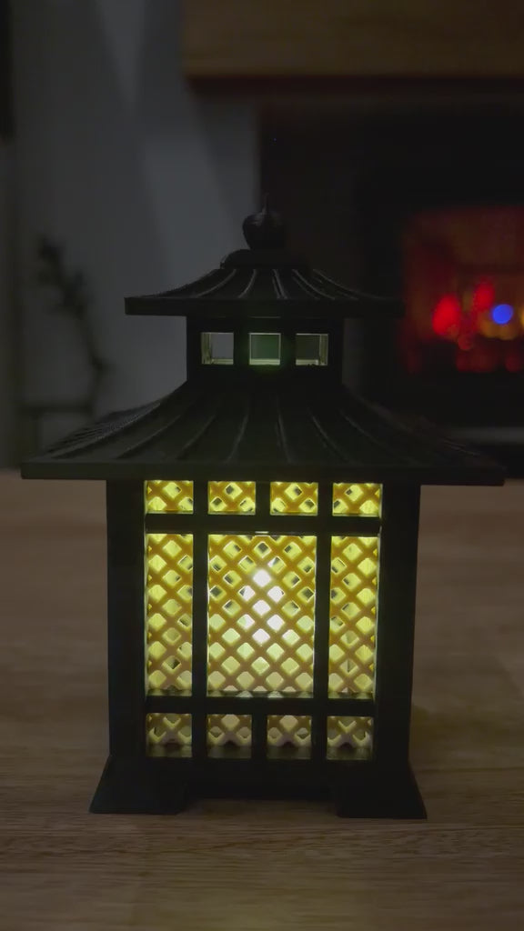 Japanese Lantern Night Light Lamp
